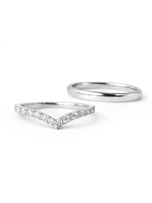 Argollas matrimoniales plata nacional 950 Modelo Dides